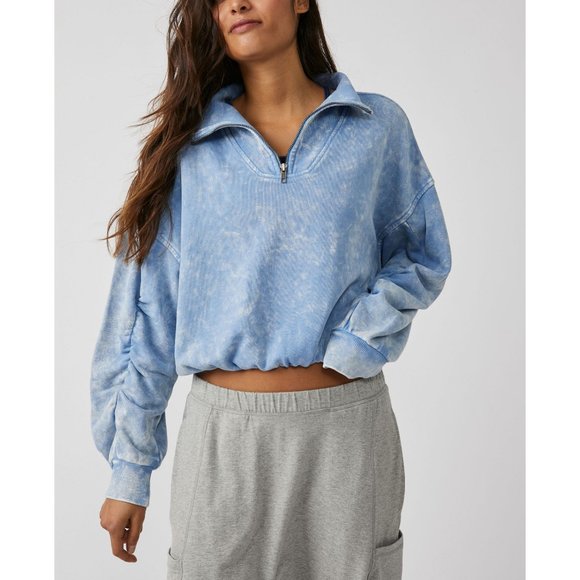 FP Movement by Free People Tops - FP MOVEMENT Valley Girl Sweat / Cloudy Waters
